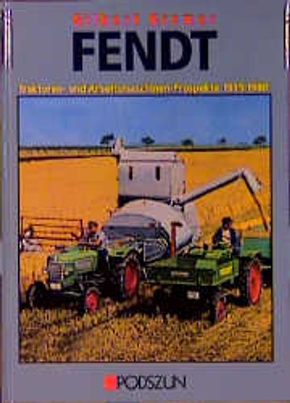 Fendt Traktoren- und Arbeitsmaschinenprospekte