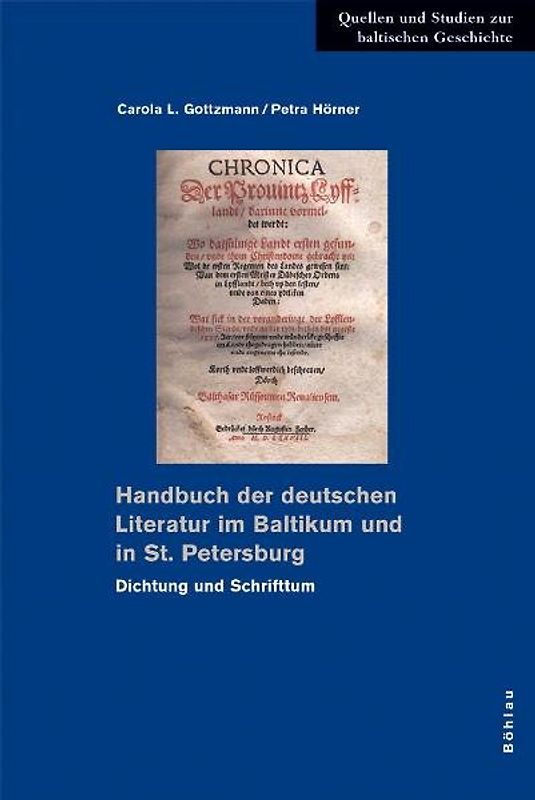 Handbuch der deutschen Literatur im Baltikum und in St. Petersburg