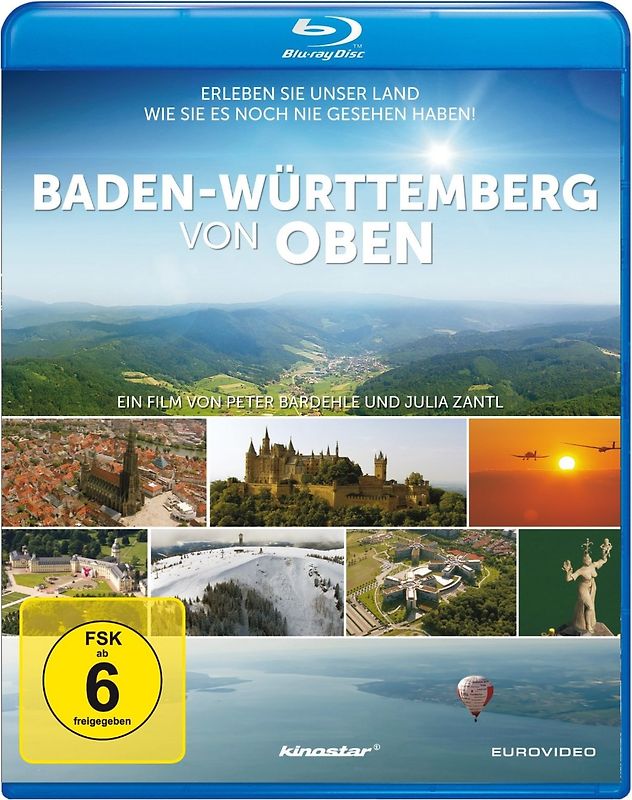 Baden-Württemberg von oben Blu-ray Disc