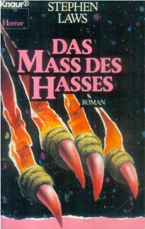 Das Mass des Hasses. Roman