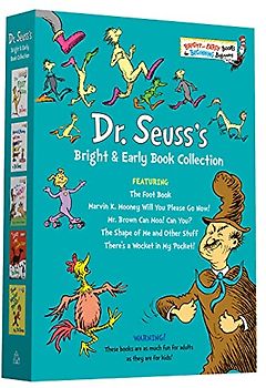 Dr. Seuss Bright & Early Book Collection: The Foot Book; Marvin K. Mooney Will You Please Go Now!; Mr. Brown Can Moo! Can You?, The Shape of Me and ... in My Pocket! (Bright & Early Books(R))
