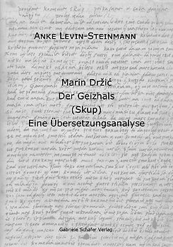 Marin Drzic Der Geizhals (Skup)
