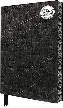 Ebony Blank Artisan Notebook (Flame Tree Journals)