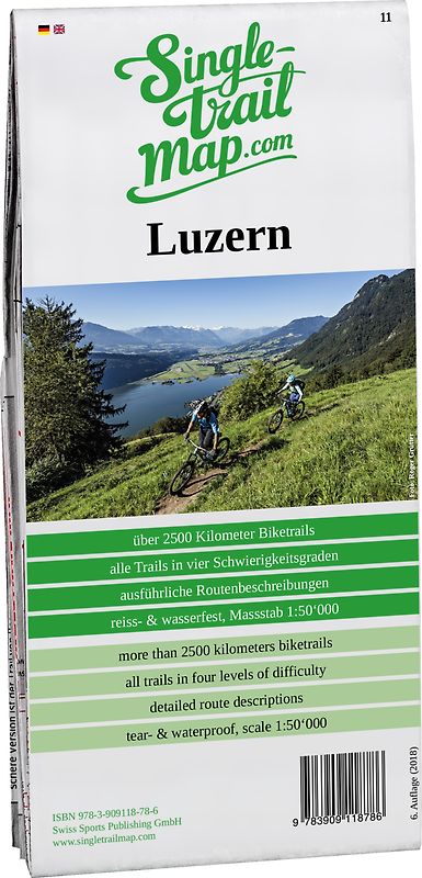 Singletrail Map 011 Luzern