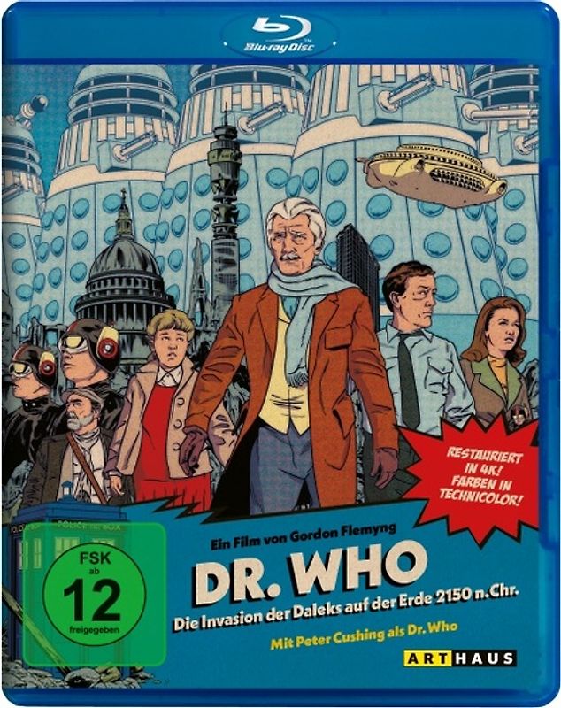 Dr. Who: Die Invasion der Daleks auf der Erde 2150 n. Chr. Blu-ray Disc