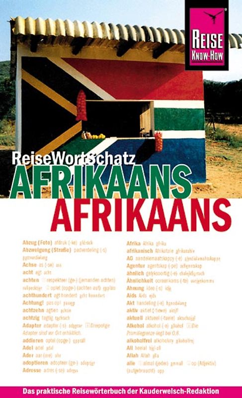 ReiseWortSchatz Afrikaans