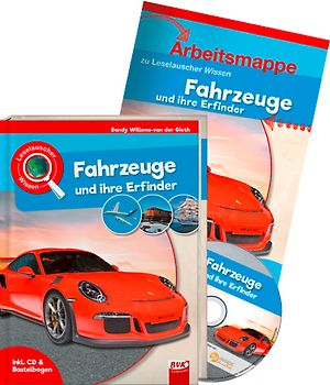 Set: Leselauscher Wissen: Fahrzeuge und ihre Erfinder (inkl. CD)