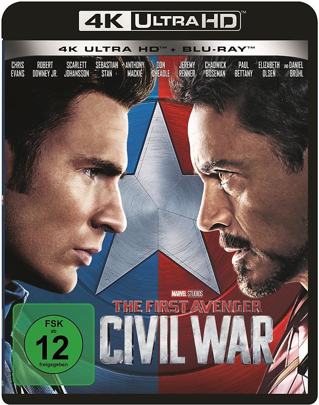 The First Avenger: Civil War [inkl. Blu-ray] 4K Ultra HD Blu-ray