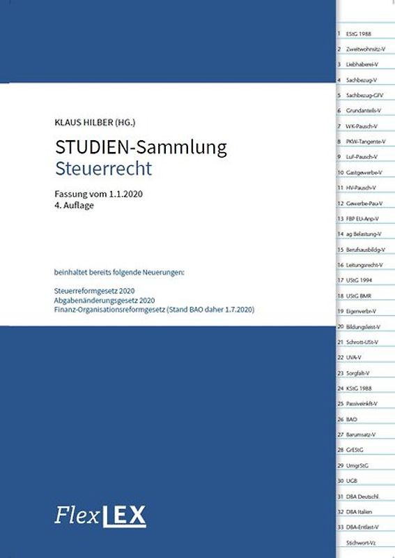STUDIEN-Sammlung Steuerrecht
