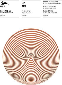 Op Art: Writing Paper & Note Pad A5