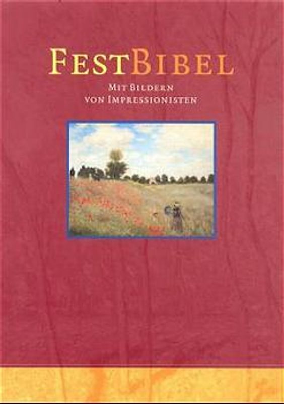 FestBibel mit Bildern von Impressionisten