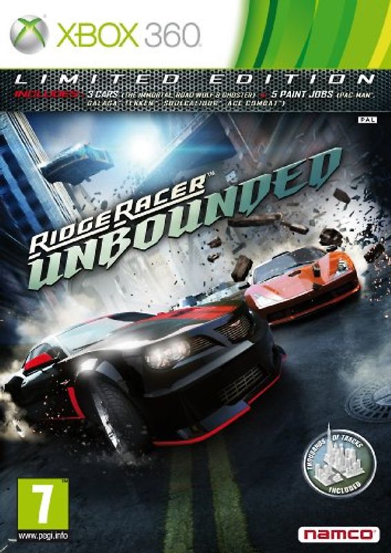 Ridge Racer: Unbounded [Limited Edition, Internationale Version] Xbox 360