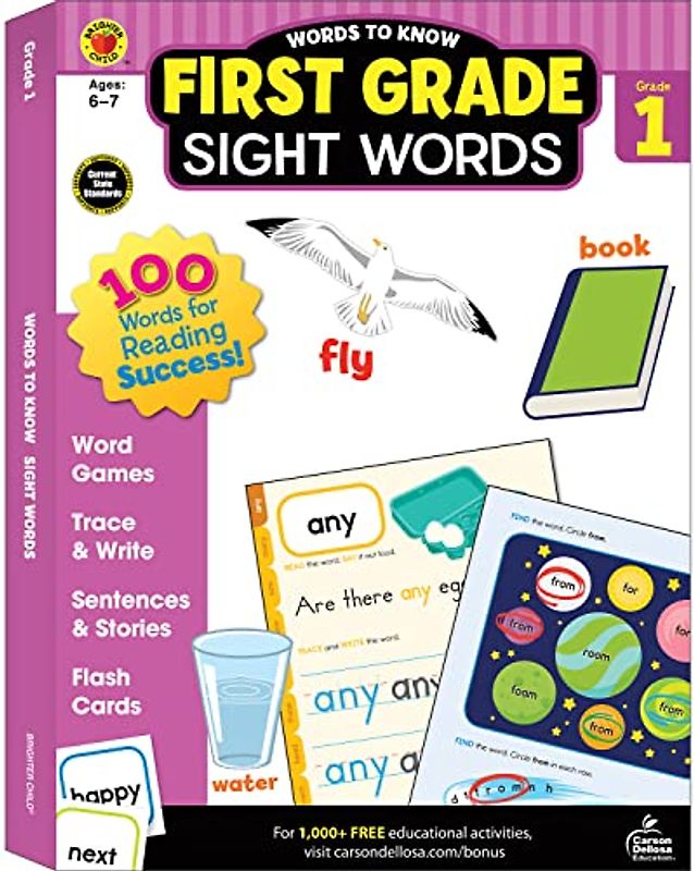 Words to Know Sight Words, Grade 1