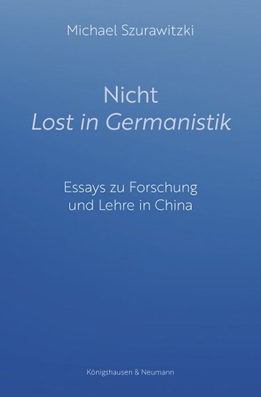 Nicht Lost in Germanistik
