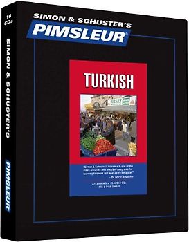 Turkish, Comprehensive: Learn to Speak and Understand Turkish with Pimsleur Language Programs - Pimsleur [8 Audio CDs]