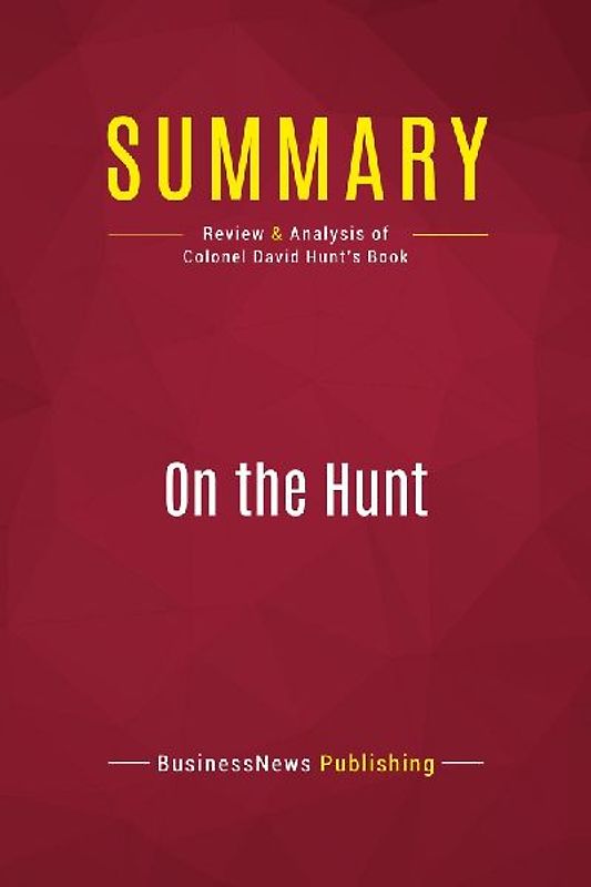 Summary: On the Hunt