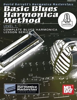 Basic Blues Harmonica Method Level 1
