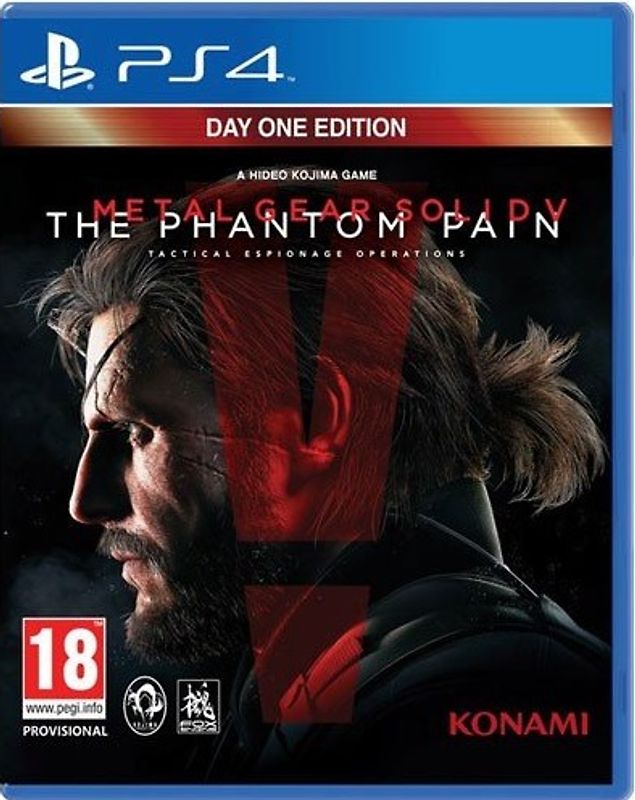 Metal Gear Solid V: The Phantom Pain [Day One Edition, EU Import] PlayStation 4