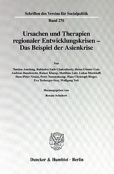 Ursachen und Therapien regionaler Entwicklungskrisen -