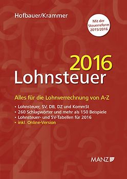 Lohnsteuer 2016