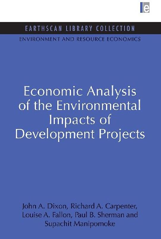 Economic Analysis of the Environmental Impacts of Development Projects