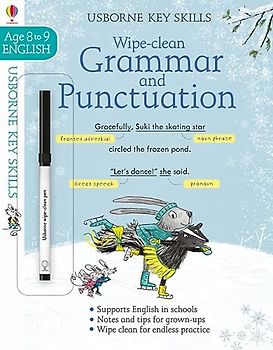 Wipe-Clean Grammar & Punctuation 8-9 (Wipe-Clean Key Skills): 1
