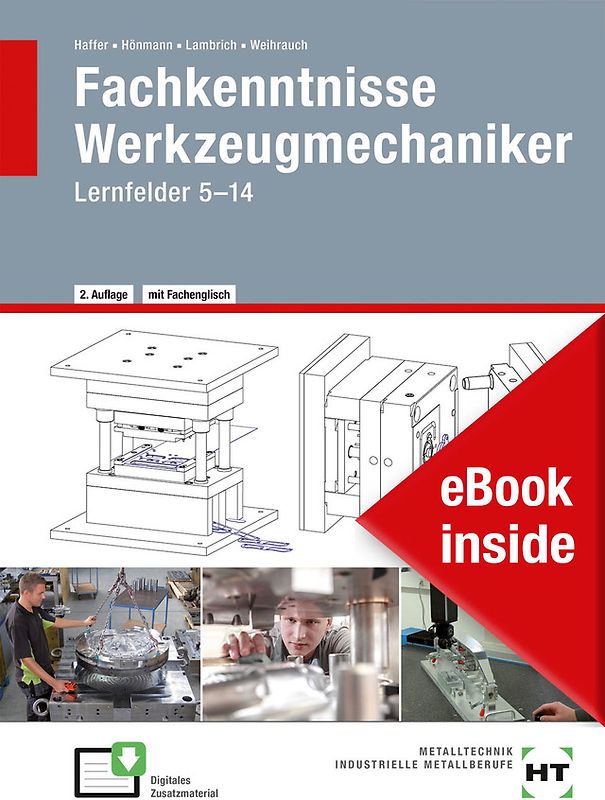eBook inside: Buch und eBook Fachkenntnisse Werkzeugmechaniker