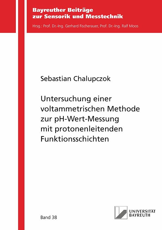 Untersuchung einer voltammetrischen Methode zur pH-Wert-Messung mit protonenleitenden Funktionsschichten