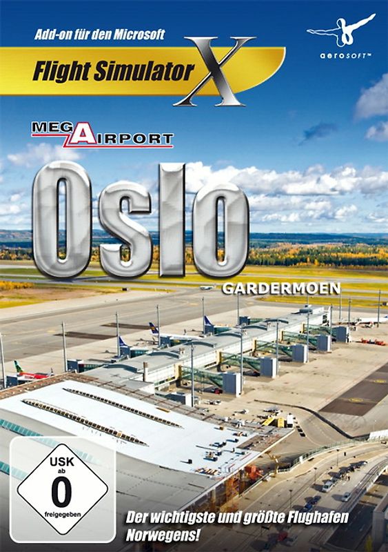 Mega Airport Oslo [Flight Simulator X AddOn] PC Spiele