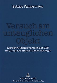 Versuch am untauglichen Objekt