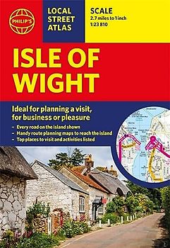 Philip's Isle of Wight Guide Book: Local Street Atlas (Philip's Red Books)