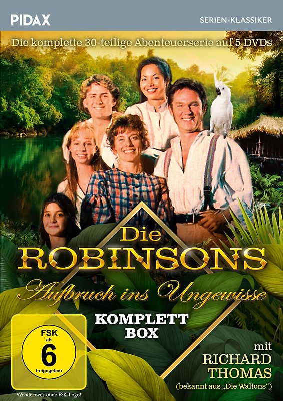 Die Robinsons - Aufbruch ins Ungewisse: Komplettbox [5 DVDs] DVD