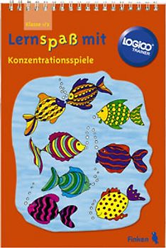 Konzentrationsspiele. LOGICO TRAINER Übungsbuch für die 1./2. Klasse