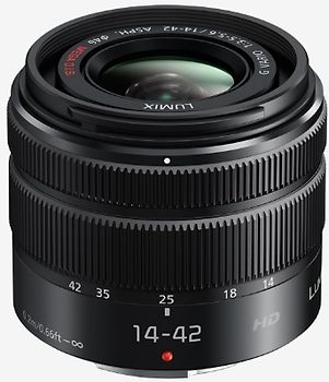 Panasonic Lumix G VARIO 14-42 mm F3.5-5.6 ASPH. MEGA O.I.S. II 46 mm Objetivo (Montura Micro Four Thirds) negro