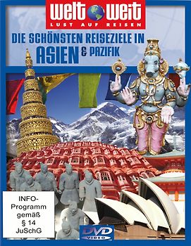 Die schönsten Reiseziele in Asien & Pazfik - welt weit DVD