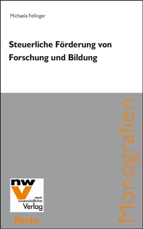 Steuerliche Förderung von Forschung und Bildung