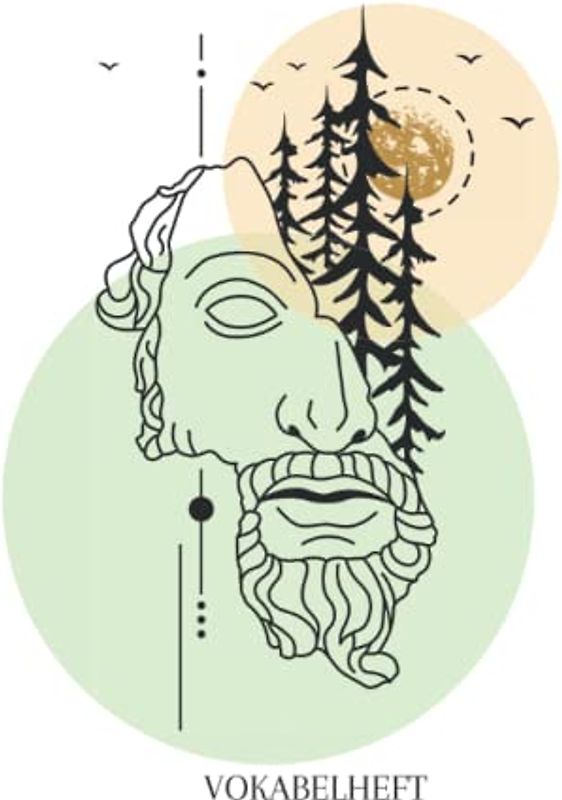 Vokabelheft: Vokabelheft, 60 Seiten mit je 3 Spalten, A5