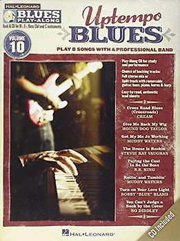 Blues Play-Along Volume 10: Uptempo Blues (Buch & CD) (Hal Leonard Blues Play-Along) - Various
