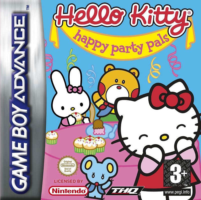 Hello Kitty Happy Party Pals Nintendo Game Boy Advance
