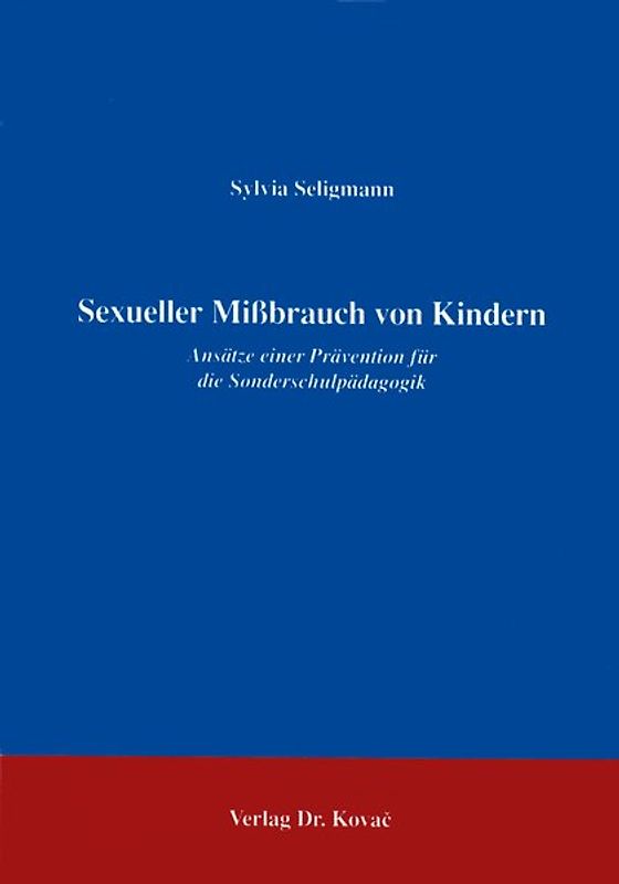 Sexueller Missbrauch von Kindern