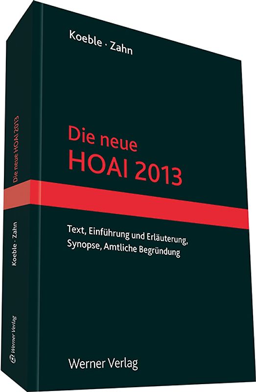 Die neue HOAI 2013