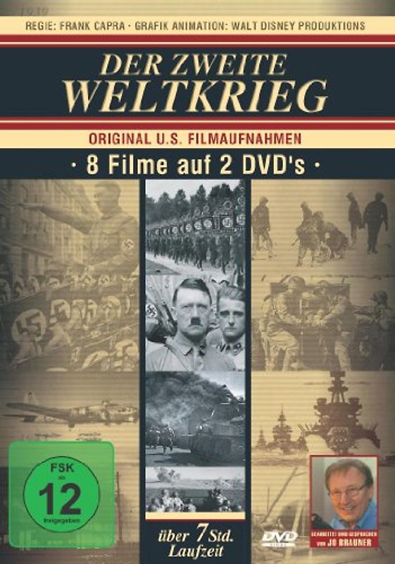 Der Zweite Weltkrieg - Jo Brauner [2 DVDs] DVD