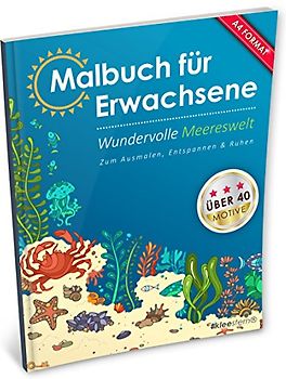 Kleestern Malbuch für Erwachsene