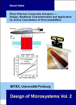 Piezo-Polymer-Composite Actuators - Design, Nonlinear Characterization and Application for Active Cancellation of Flow Instabilities