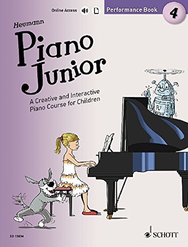 Piano Junior: Performance Book 4: A Creative and Interactive Piano Course for Children. Band 4. Klavier. (Piano Junior - englische Ausgabe, Band 4)