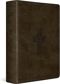 ESV Study Bible (Trutone, Olive, Celtic Cross Design): English Standard Verson, Olive, Trutone, Celtic Cross Design