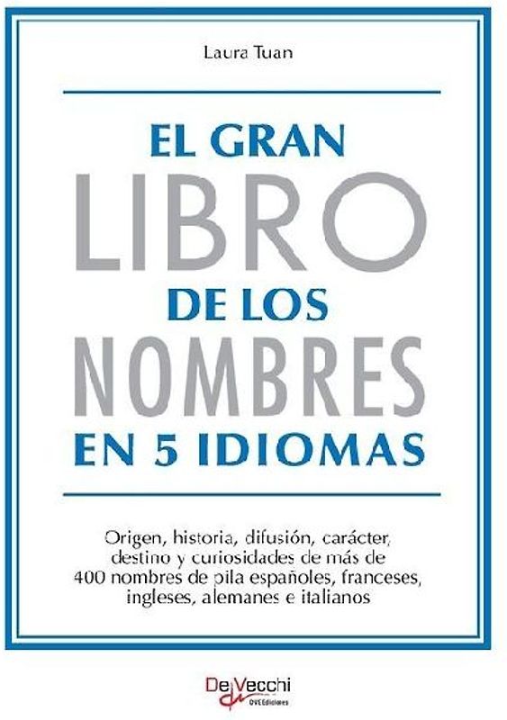 El gran libro de los nombres en 5 idiomas