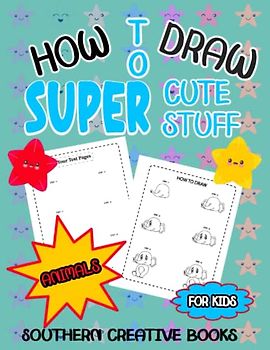 HOW TO DRAW SUPER CUTE STUFF: A FUN AND EASY STEP-BY-STEP GUIDE TO DRAW ANIMALS, DOGS, MONKEYS, AND MUCH MORE