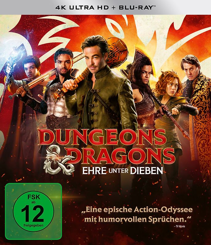 Dungeons & Dragons: Ehre unter Dieben (4K Ultra HD + Blu-ray, Limited Edition Steelbook, Exklusivprodukt) Blu-ray Disc
