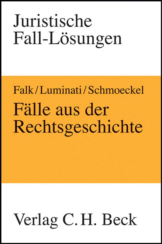 Fälle aus der Rechtsgeschichte
